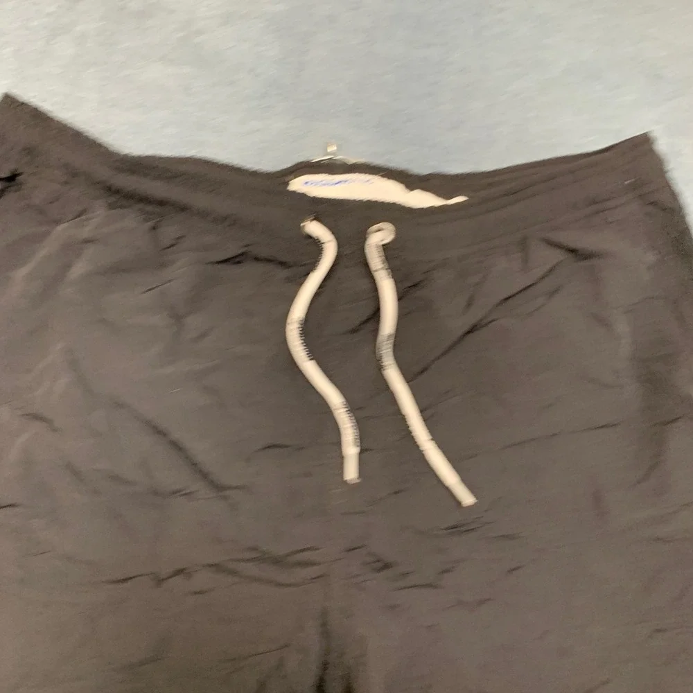Maamgic Swim Shorts Mens 2XL Black Stretch Slash Pocket Drawstring Summer Wear
